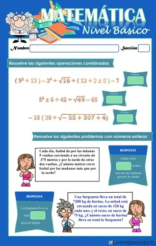 Operacions Combinadas