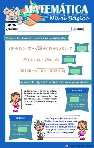 Operacions Combinadas