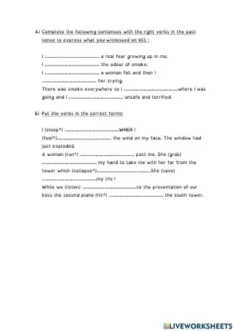 What happened on 911