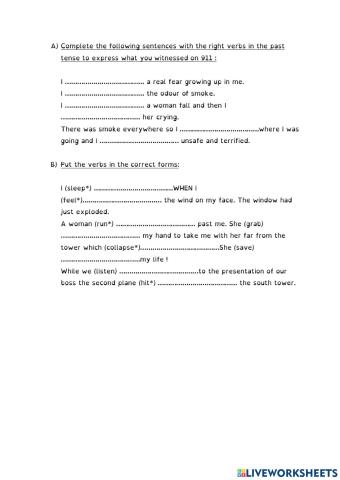 What happened on 911