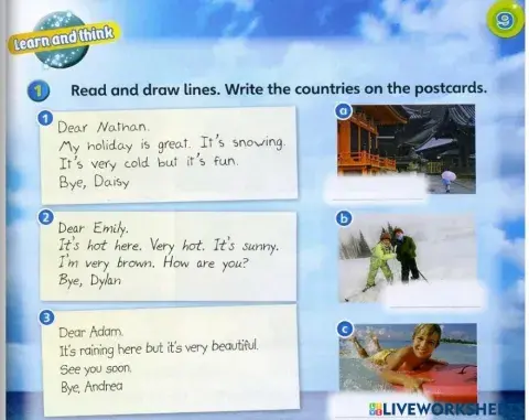 Unit 9: At the beach