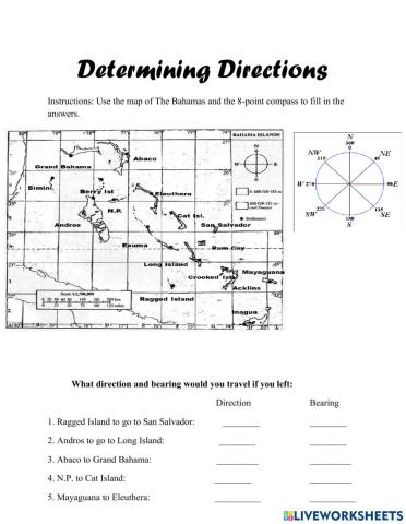 Determining Directions & Bearings Pt2