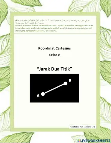 Materi jarak dua titik