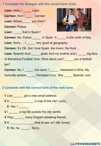 GW A1+ U1 Grammar extension