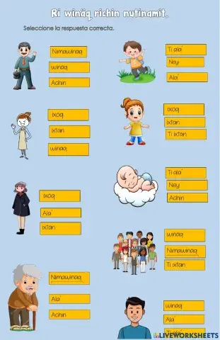 Personas de mi comunidad