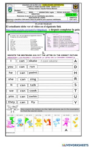 Different Skills Can-Can-t