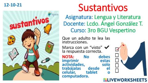 Sustantivos