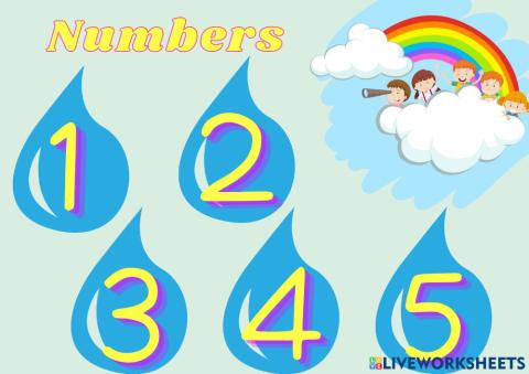 Numbers 1-5