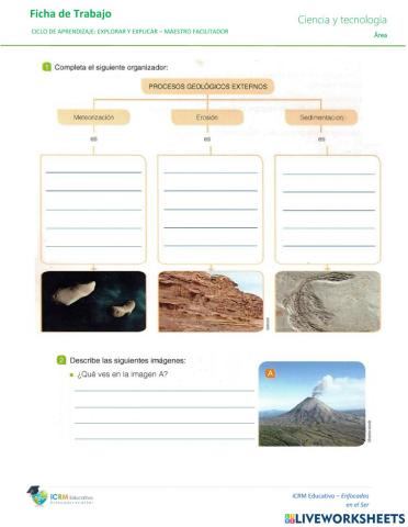 Procesos geológicos