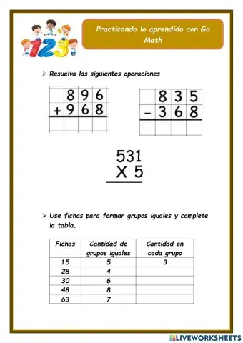 Practicando lo aprendido con Go Math -13
