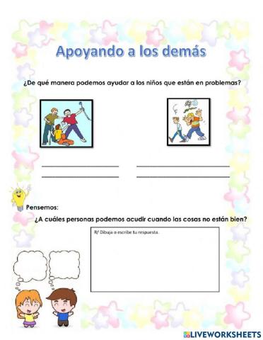 Ayudando a los demas