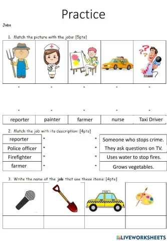 Unit 2 Cambridge ESL practice test
