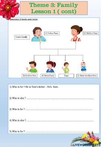 Smart Start Grade 3: Theme 3 lesson 1(cont)