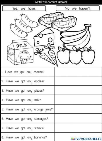 Yes, we have - No, we haven't