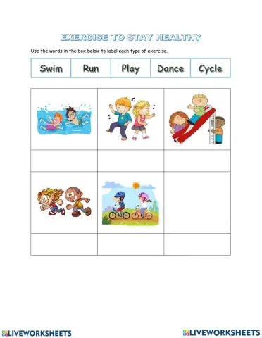 Staying Healthy - Exercise