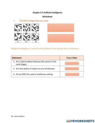 Artificial intelligence