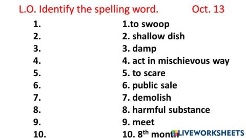 Spelling