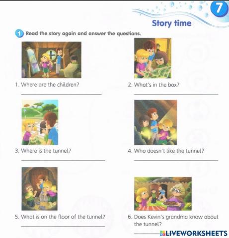 Year 3 The Secret Tunnel