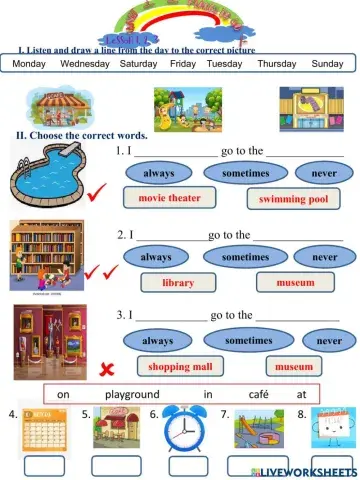 UNIT 7: Places to go- Lesson 1,2,3- TRuc
