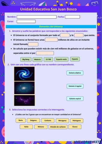 Elementos del Universo