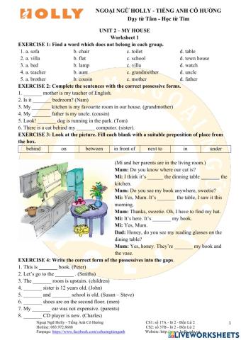 Dream - Unit 2 WS 1 - 12.10