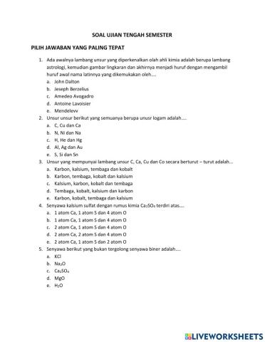 Soal uts ganjil 2021
