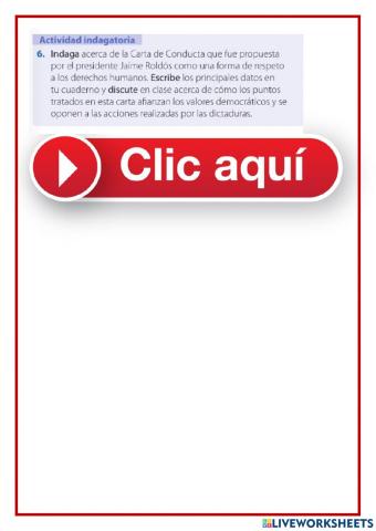 La Carta de Conducta