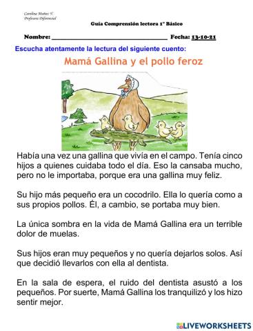 Comprensión Lectora