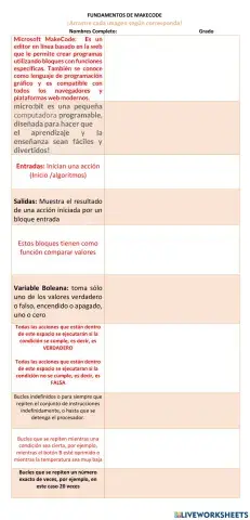 Fundamentos de Makecode microbit