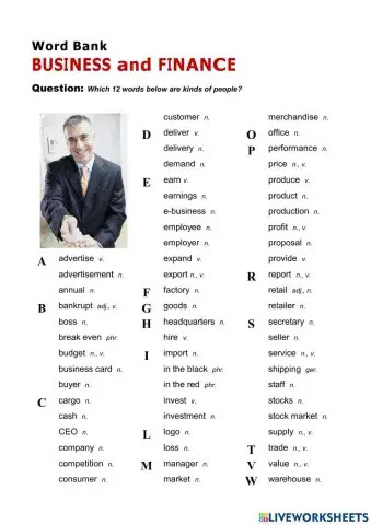 Business and Finance