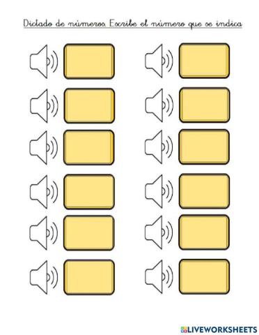 Dictado hasta el 100