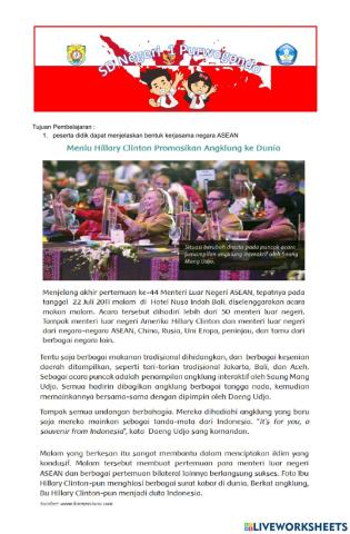 Kerjasam Negara Asia Tenggara