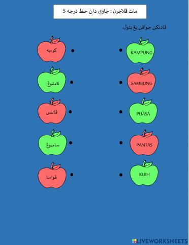 Jawi & khat darjah 5