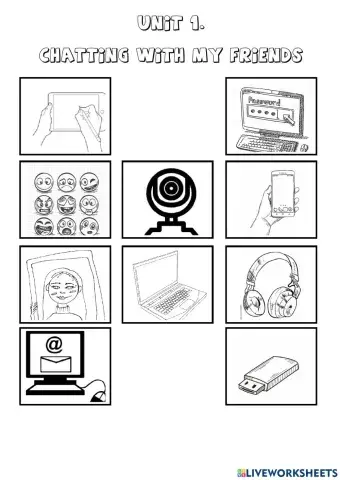 Chatting with my friends