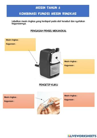 Kombinasi fungsi mesin ringkas