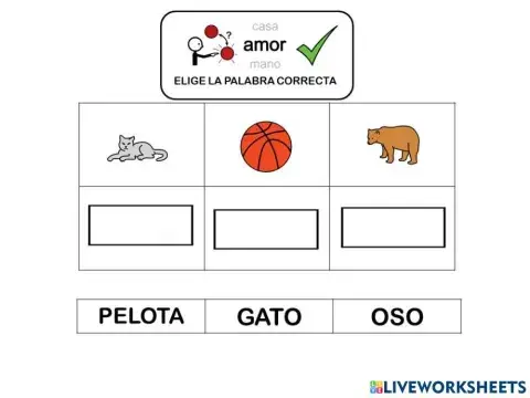 Lectura global palabras