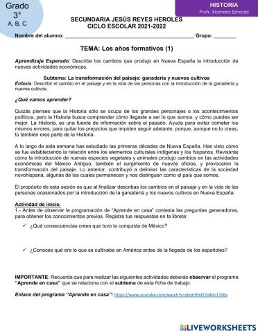 La transformación del paisaje: ganadería y nuevos cultivos