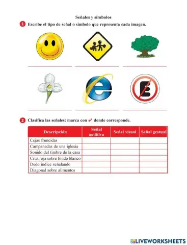 Símbolos y señales