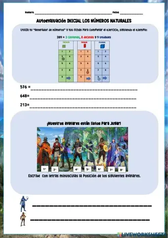 Autoevaluación inicial