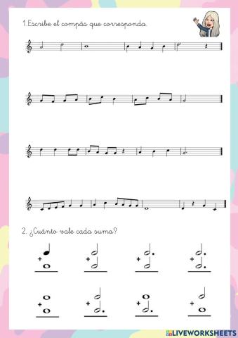 El compás y figuras