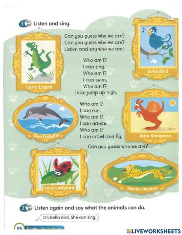 English Year 2 Page 96