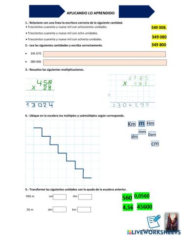 Aplicando lo aprendido