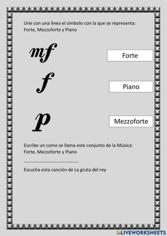 La Intensidad de la Música