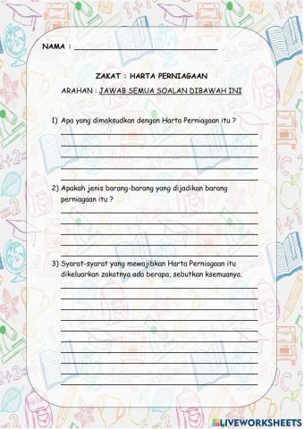 Harta Perniagaan Subjektif