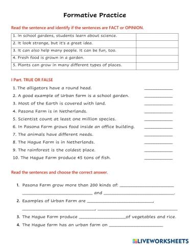 Reading Practice