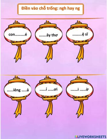 Điền ngh- ng