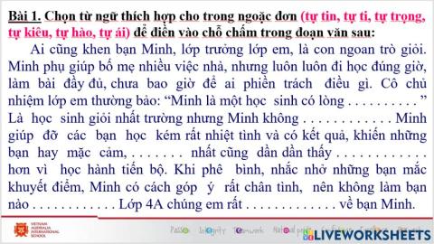 Tuần 6 - ltvc - bài 1