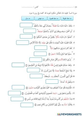 Al quran: surah as saba'