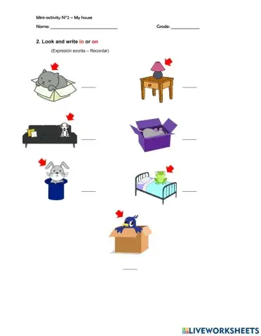 Mini-activity N°2 (My House)