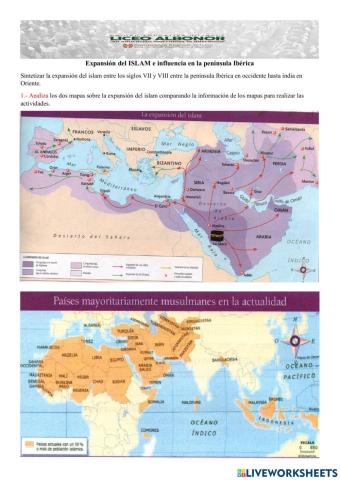 Expansión del islam